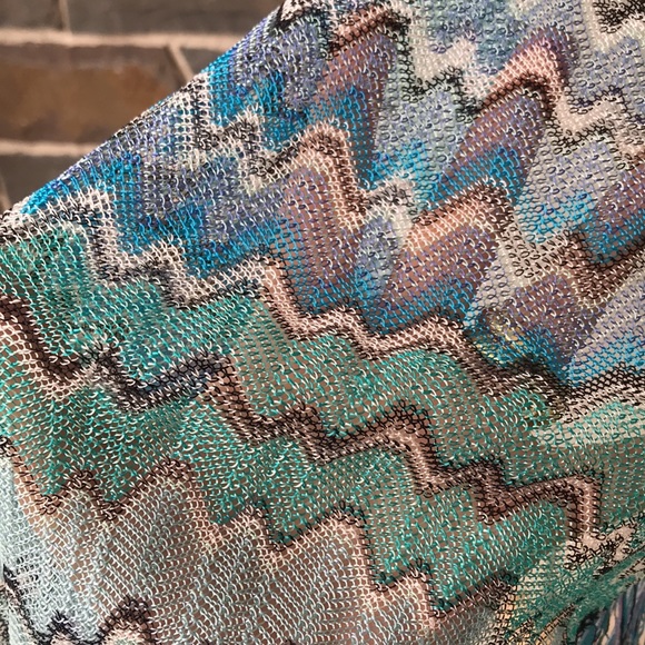 Missoni Fringe Poncho - Picture 7 of 8